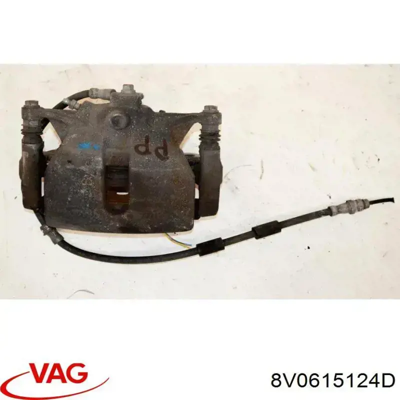 8V0615124D VAG супорт гальмівний передній правий
