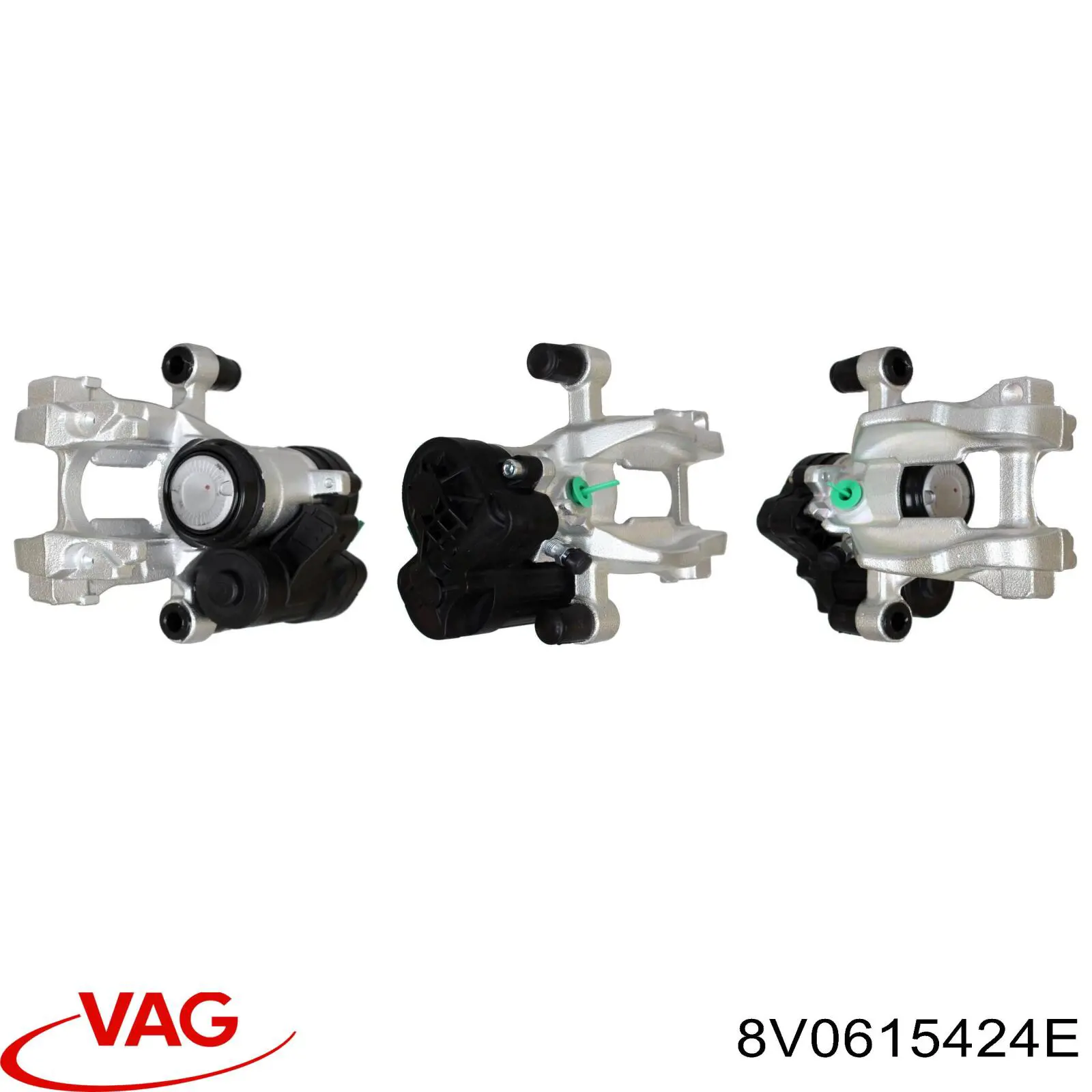 Купити 3Q0615424F VAG Супорт задній правий