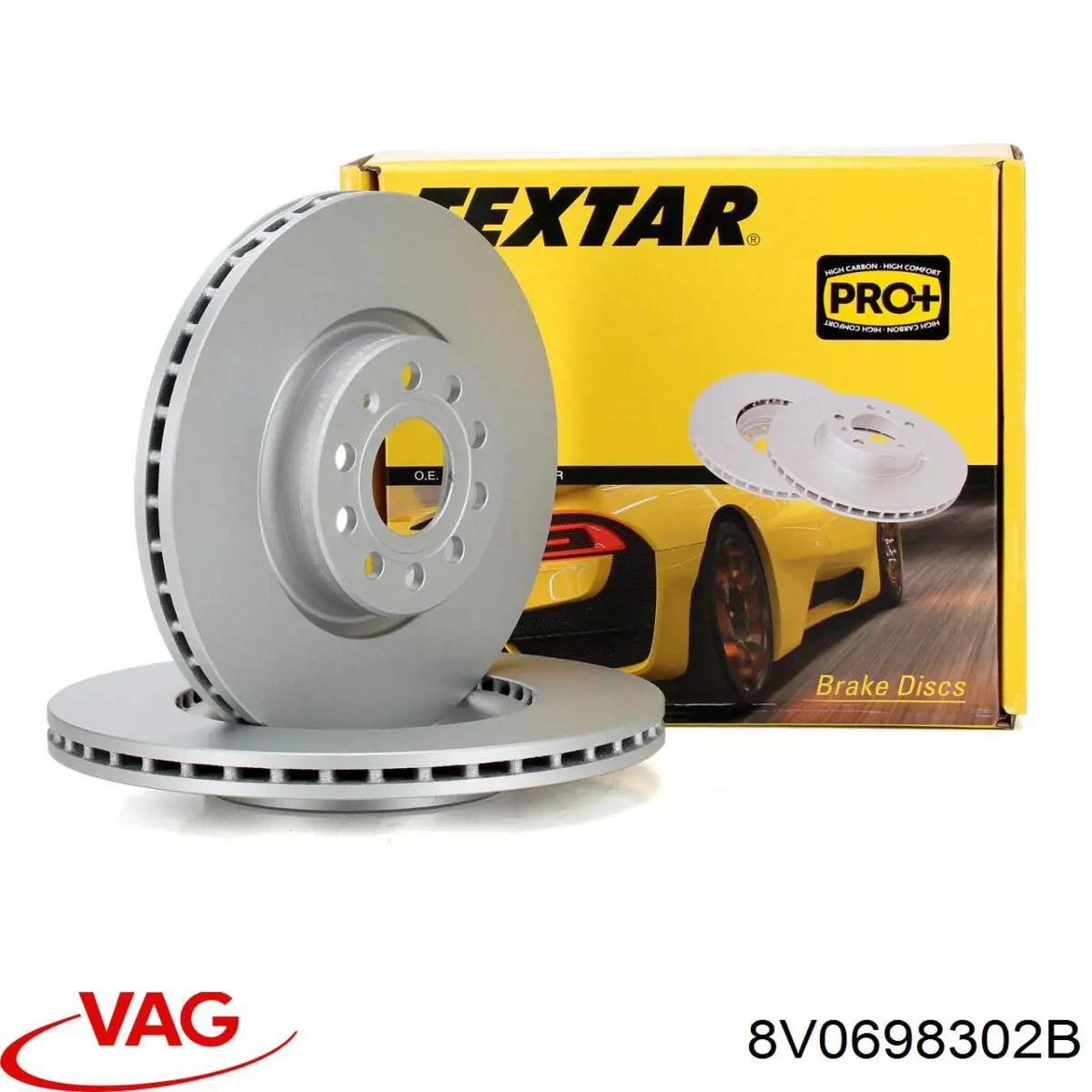 Купити 8V0698302B VAG Ротор гальмівний