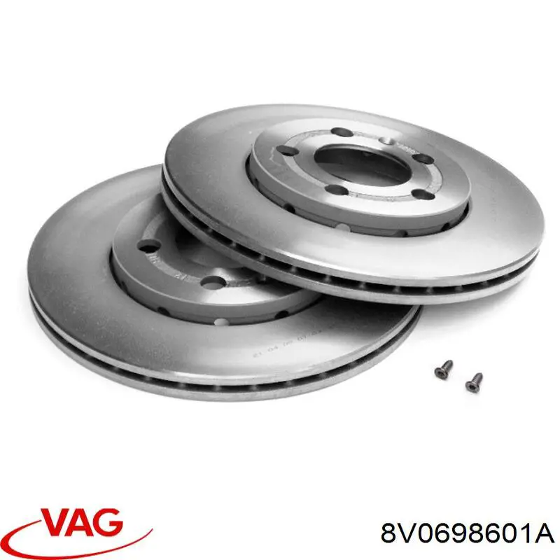 Купити 8V0698601A VAG Диск заднього гальма