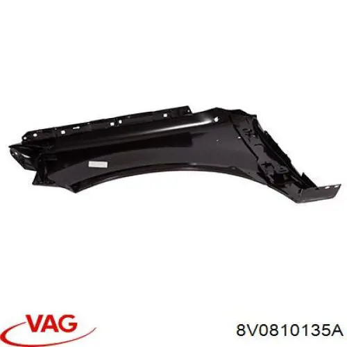 Лонжерон рами передній лівий VAG 8V0810135D ціна, від 168.91 USD