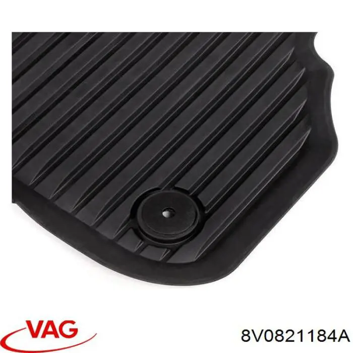 8V0821184A VAG Кронштейн кріплення крила переднього правого, передній