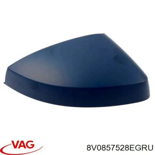Купити 8V0857528EGRU VAG Накладка/кришка дзеркала заднього виду, права