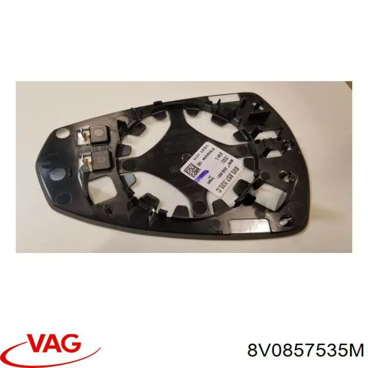 Дзеркальний елемент лівого дзеркала заднього виду VAG 8V0857535M ціна, від 79.15 USD