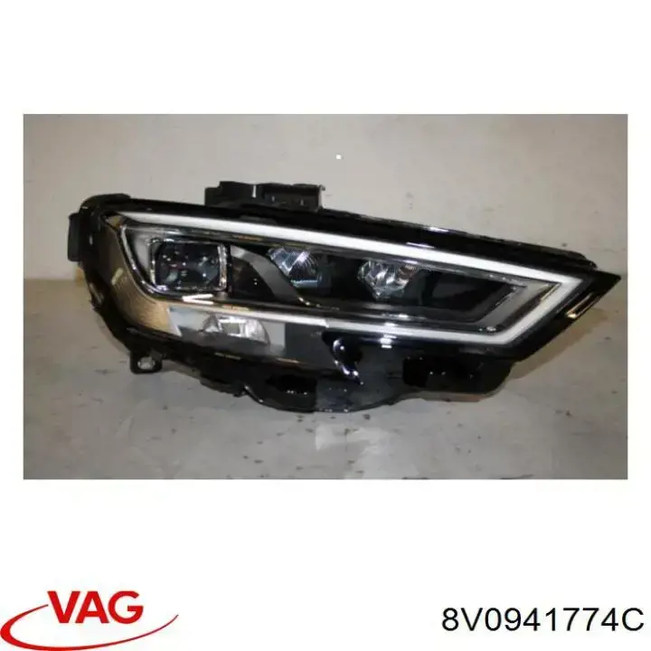 Купити ZAD111593R Signeda Права блок фара