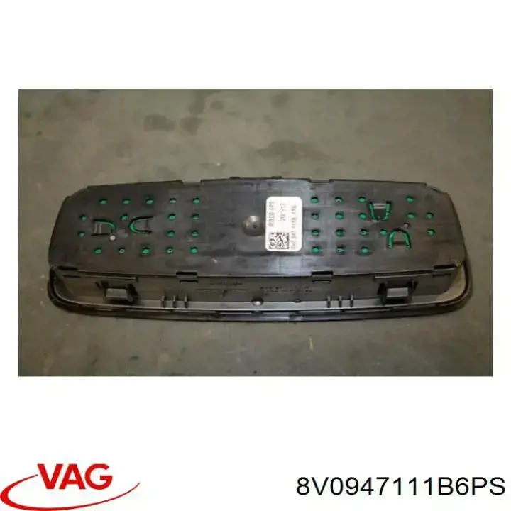 Плафон освітлення салона/кабіни, задній VAG 8V0947111B6PS ціна, від 49.40 USD