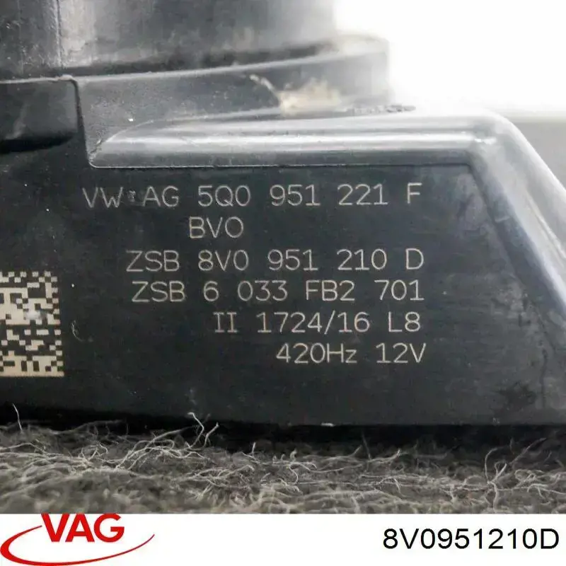  8V0951210D VAG