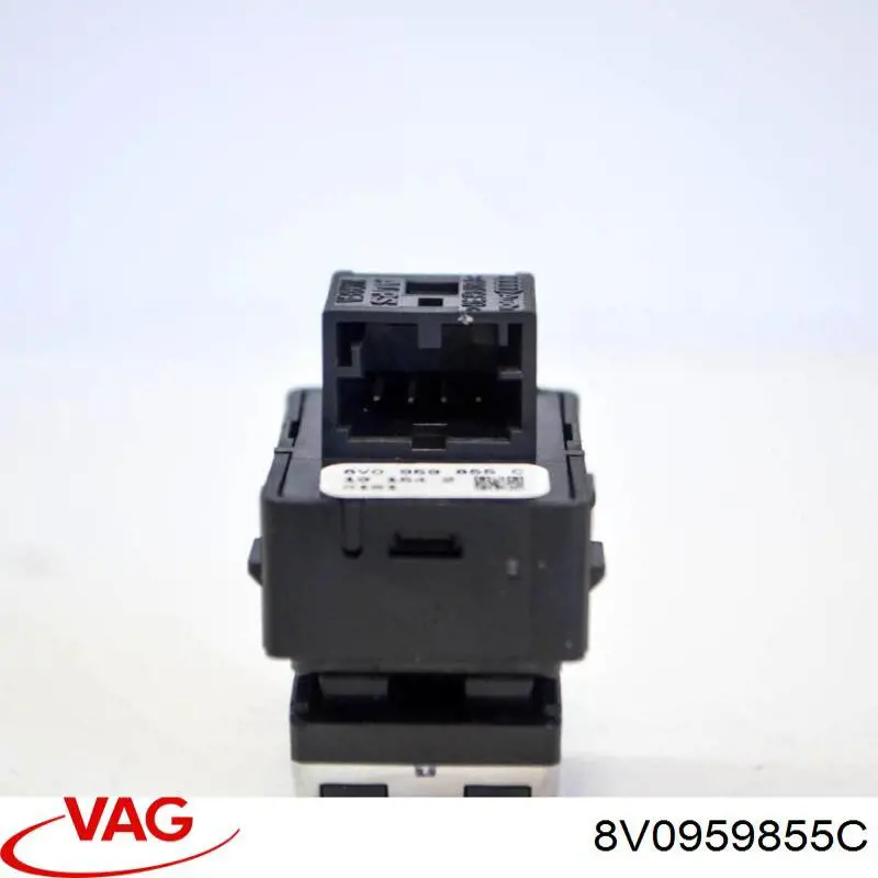 Кнопка вмикання двигуна склопідіймача передня права VAG 8V0959855C ціна, від 6.33 USD