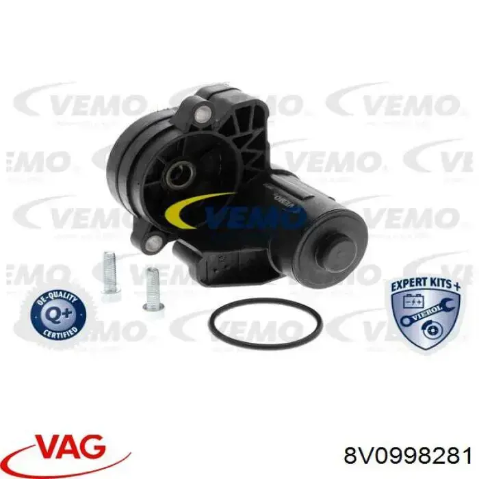 8V0998281 VAG Мотор приводу гальмівного супорта заднього стояночної системи