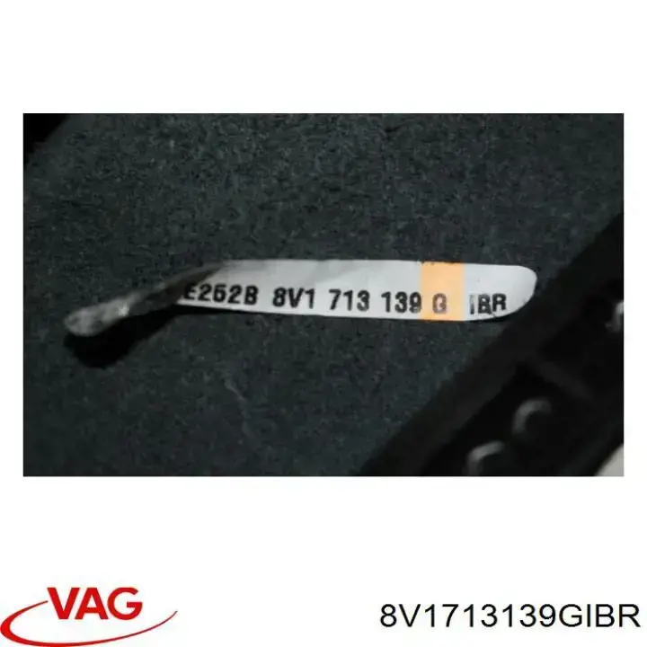 8V1713139GIBR VAG Ручка важеля коробки передач