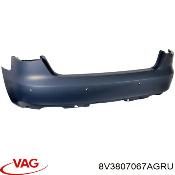 8V3807067AGRU VAG Буфер (бампер) задній