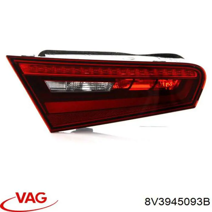 Купити 8V3945093B VAG Ліхтар задній лівий, внутрішній