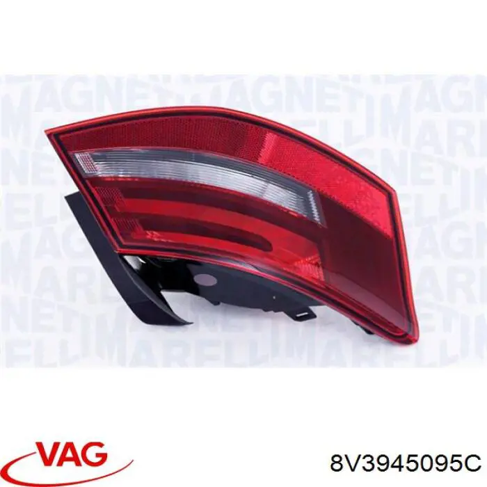 Задня ліва зовнішня фара VAG 8V3945095C ціна, від 78.56 USD