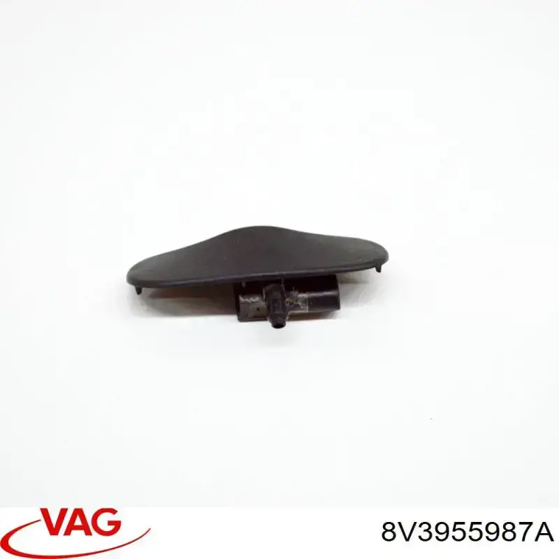 Форсунка омивача скла лобового, ліва 8V3955987A VAG