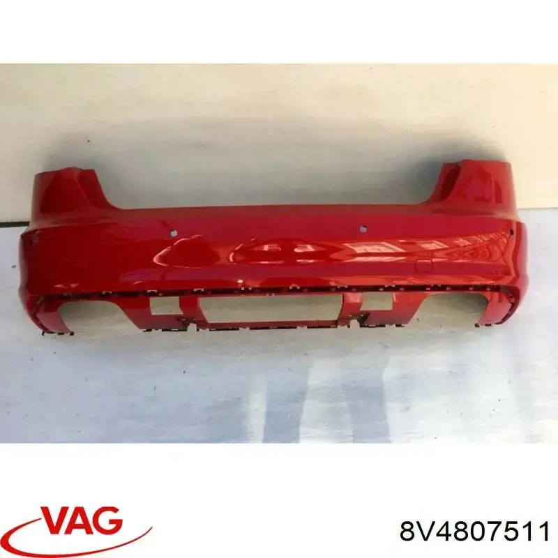 8V4807511 VAG Буфер (бампер) задній