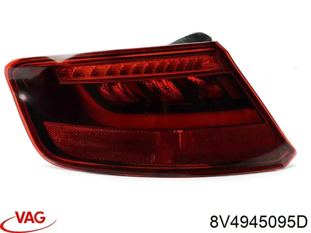Задня ліва зовнішня фара VAG 8V4945095D ціна, від 160.59 USD