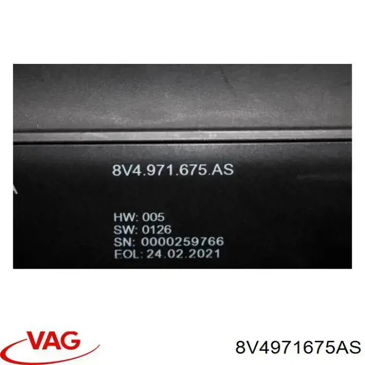  VAG 8V4971675AS