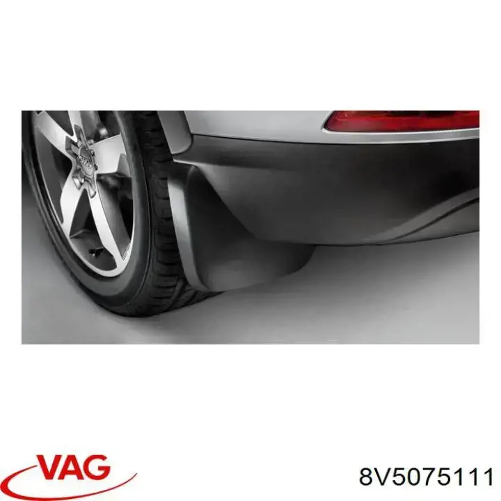 Бризковики передні, комплект VAG 8V5075111 ціна, від 78.27 USD