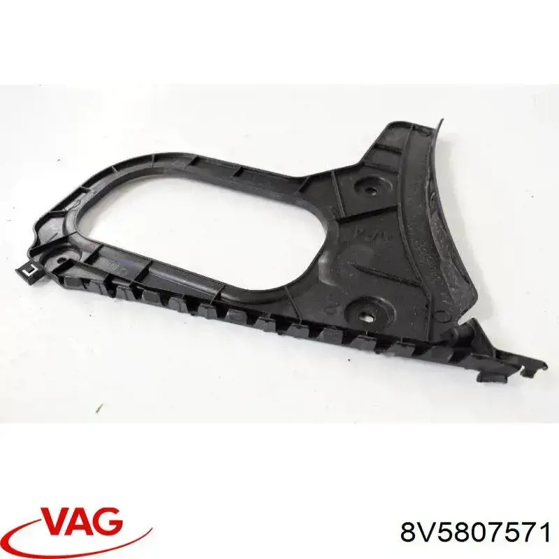 Купити 8V5807571 VAG Направляюча заднього бампера, ліва