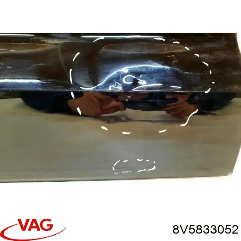 Двері задні, праві VAG 8V5833052 ціна, від 506.77 USD