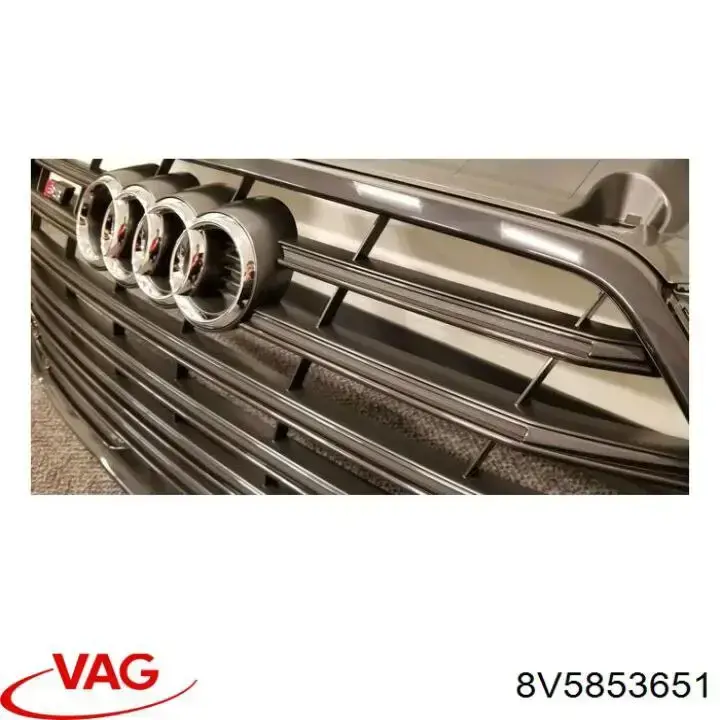 Купити 8V5853651 VAG Захисна решітка радіатора