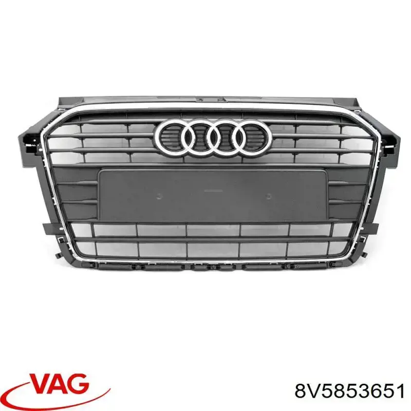 Облицювання радіатора VAG 8V5853651 ціна, від 88.67 USD