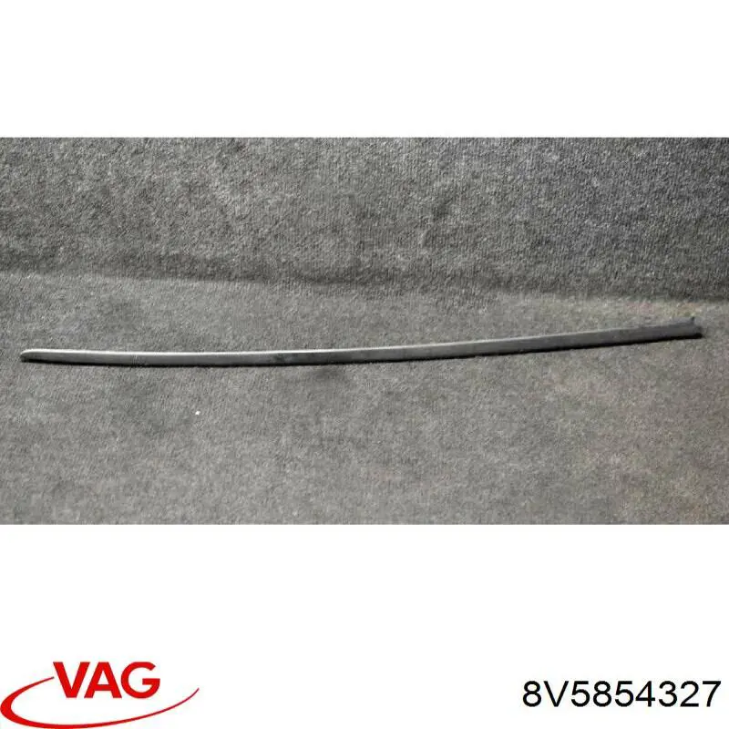 Молдинг лобового скла, правий VAG 8V5854327 ціна, від 25.68 USD