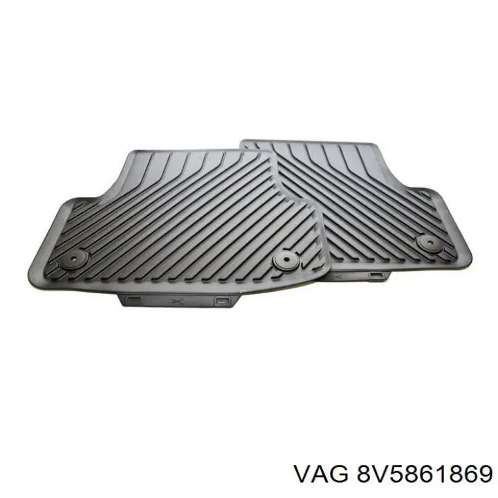 8V5861869 VAG Сітка багажного відсіку