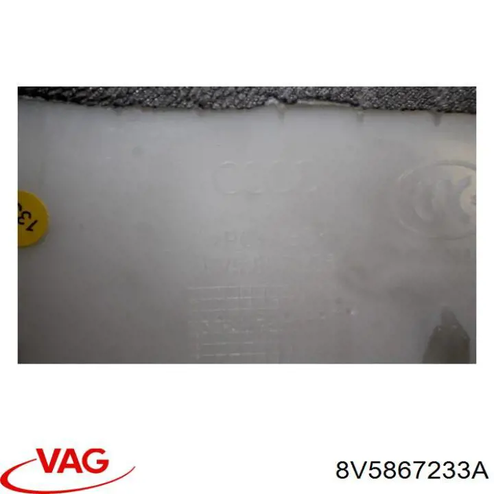 Купити 8V5867233A VAG Обшивка стійки кузова внутрішня, передня ліва