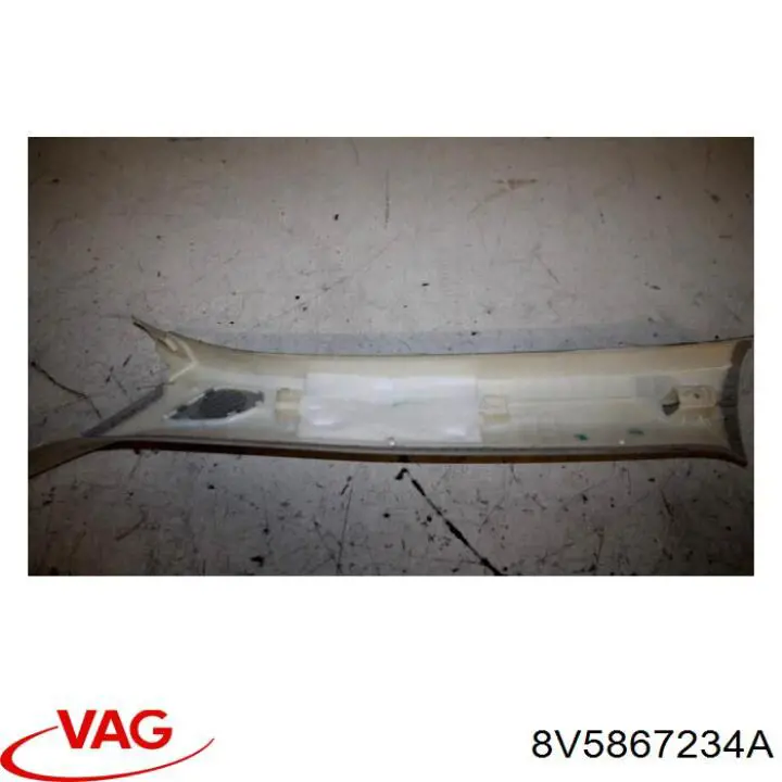 8V5867234A VAG Обшивка стійки кузова внутрішня, передня права