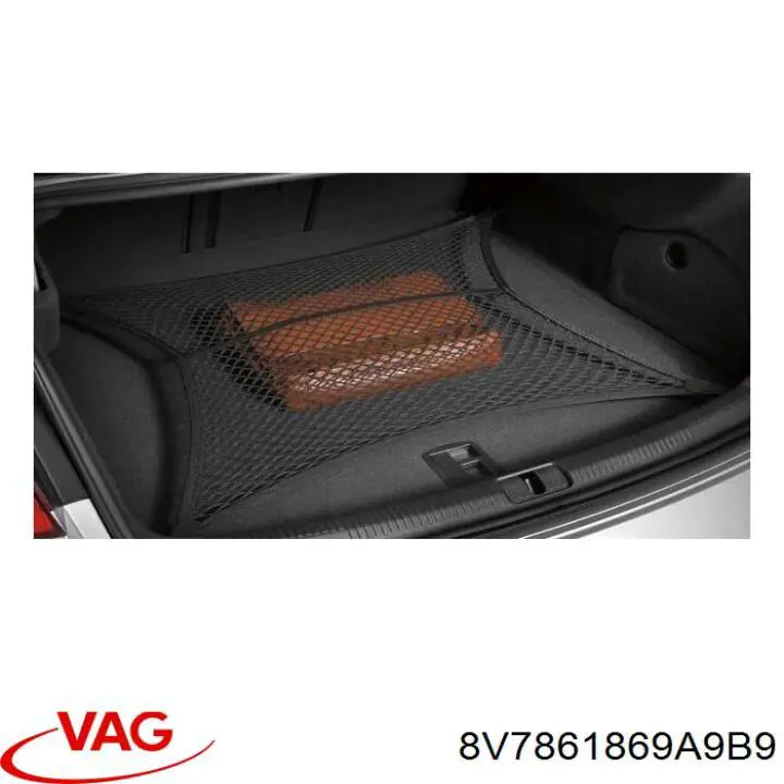 Сітка багажника VAG 8V7861869A9B9 ціна, від 112.65 USD