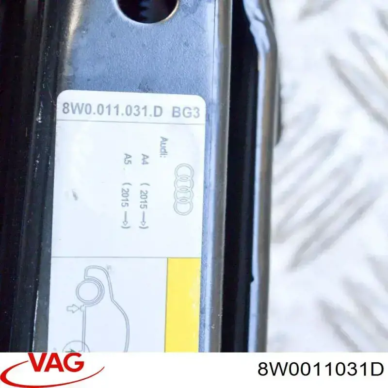 Домкрат 8W0011031D VAG
