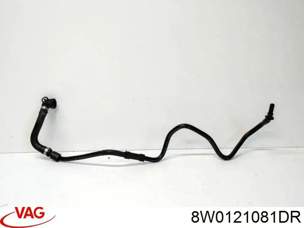 Шланг розширювального бачка, верхній VAG 8W0121081DR