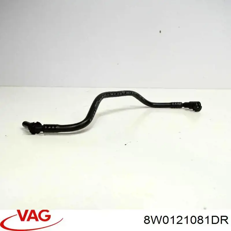 Шланг розширювального бачка, верхній VAG 8W0121081DR ціна, від 15.52 USD