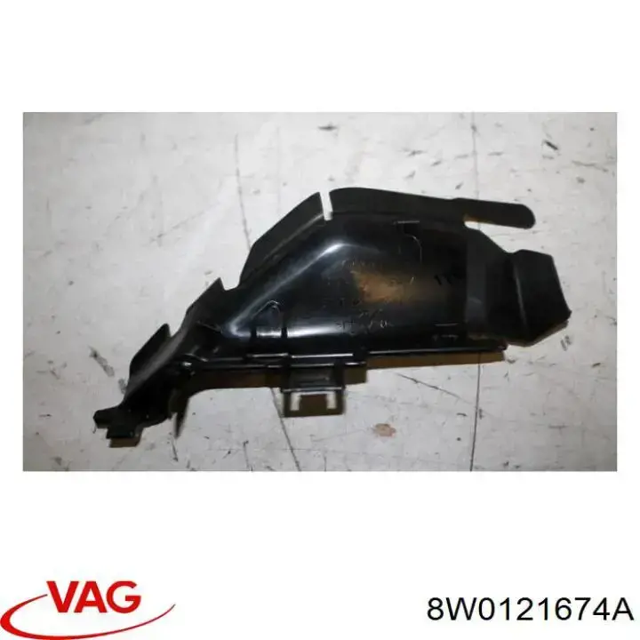 Повітропровід / дефлектор радіатора, верхній PAD99158OR Signeda