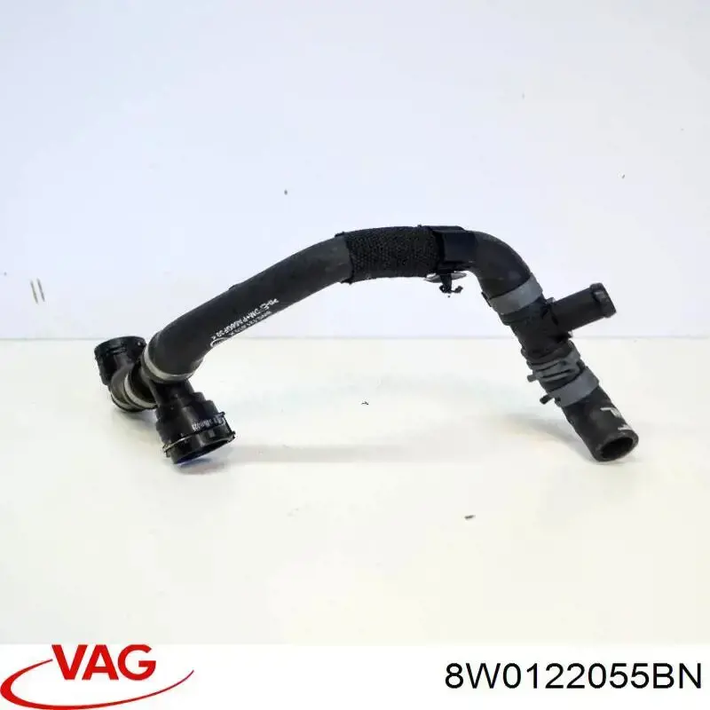 Шланг/патрубок радіатора охолодження, нижній VAG 8W0122055BN
