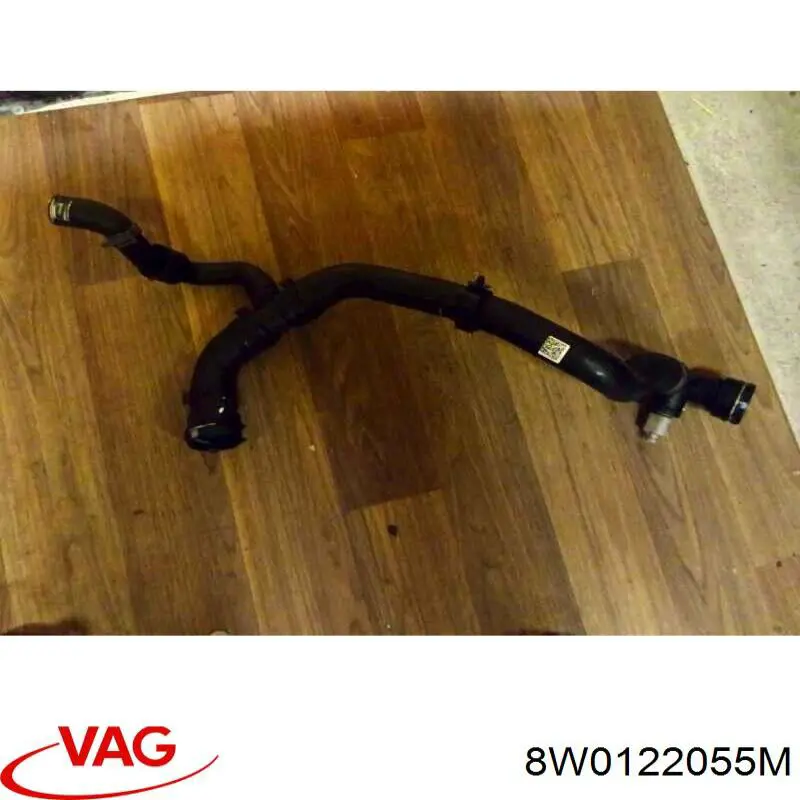 8W0122055M VAG Шланг/патрубок радіатора охолодження, нижній