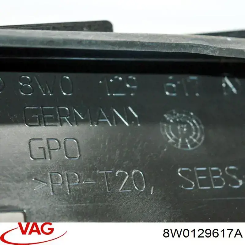 Повітрозабірник повітряного фільтра VAG 8W0129617A ціна, від 20.71 USD