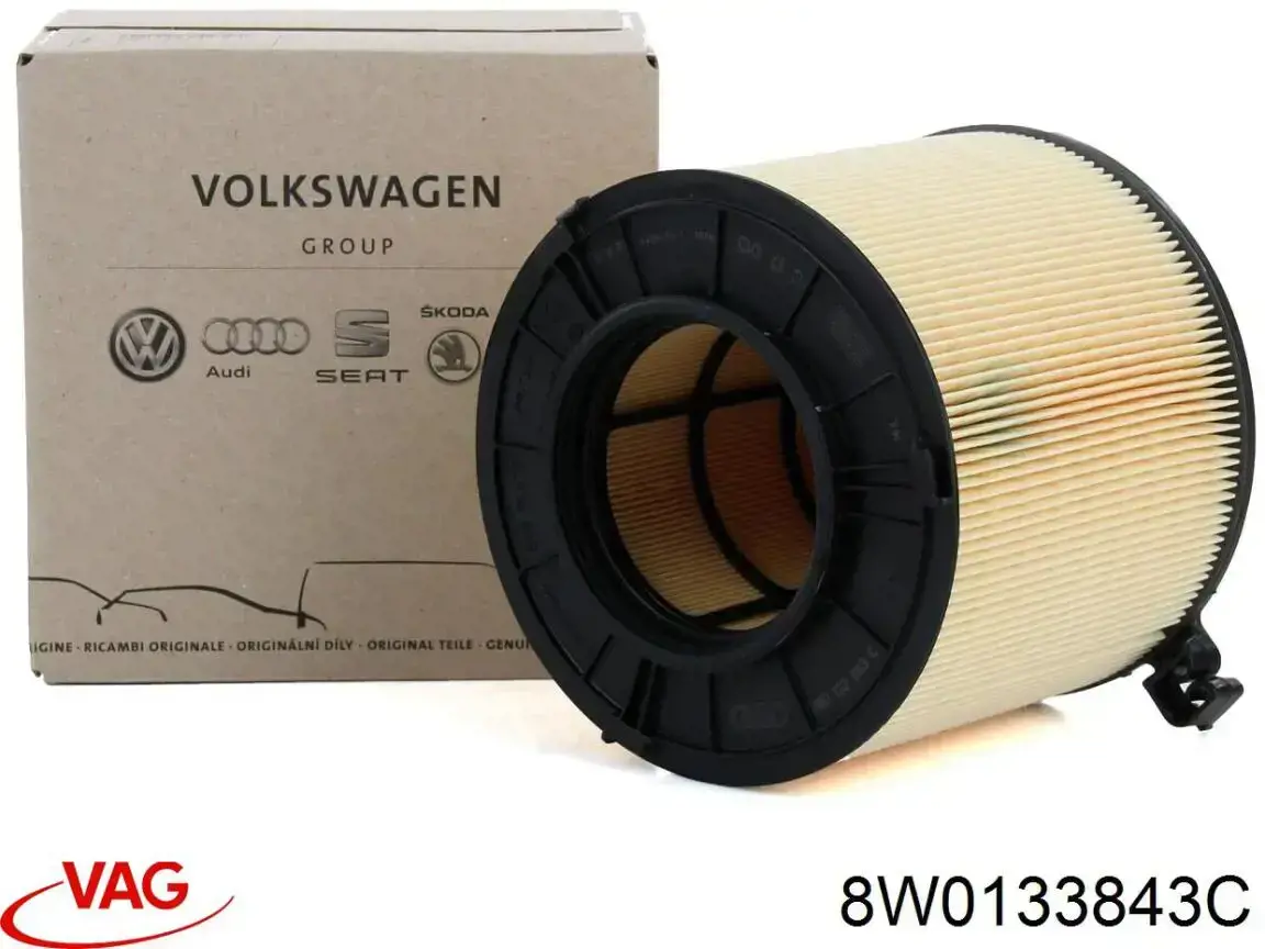 Повітряний фільтр 8W0133843C VAG