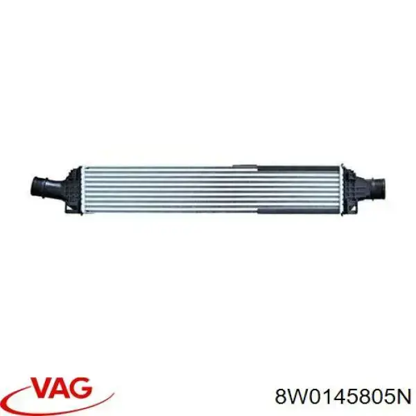 8W0145805N VAG радіатор интеркуллера