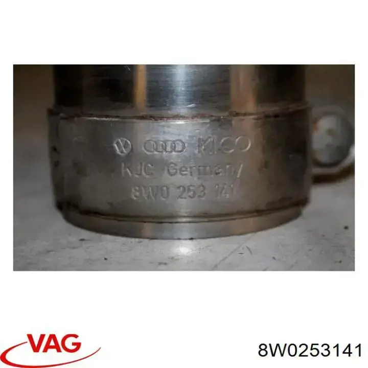 Купити 8W0253141 VAG Хомут кріплення глушника передній