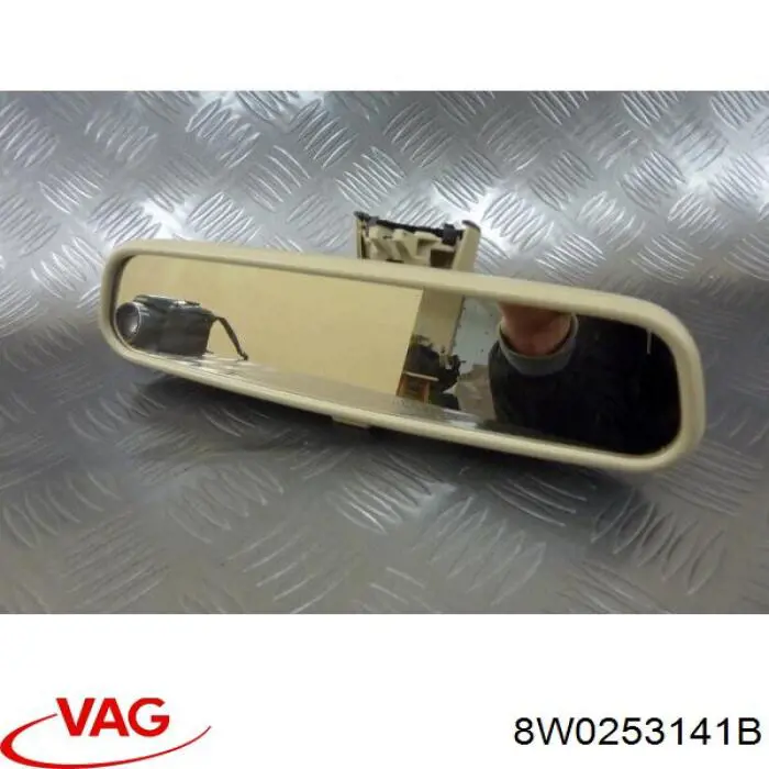 Кронштейн/хомут глушника, передній 8W0253141B VAG