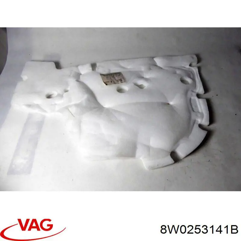 Купити 8W0253141B VAG Хомут кріплення глушника передній