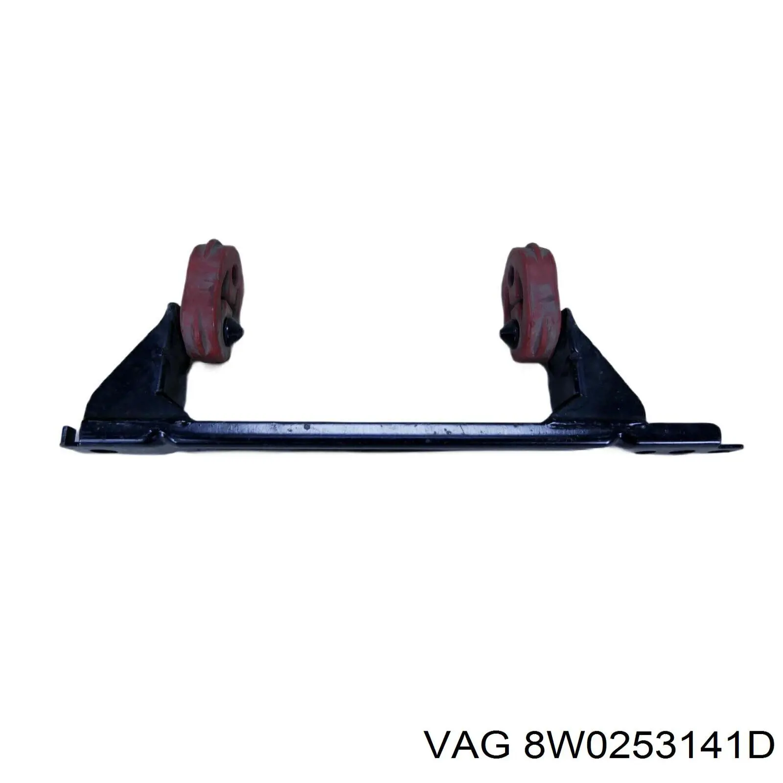 Купити 8W0253141D VAG Хомут кріплення глушника передній