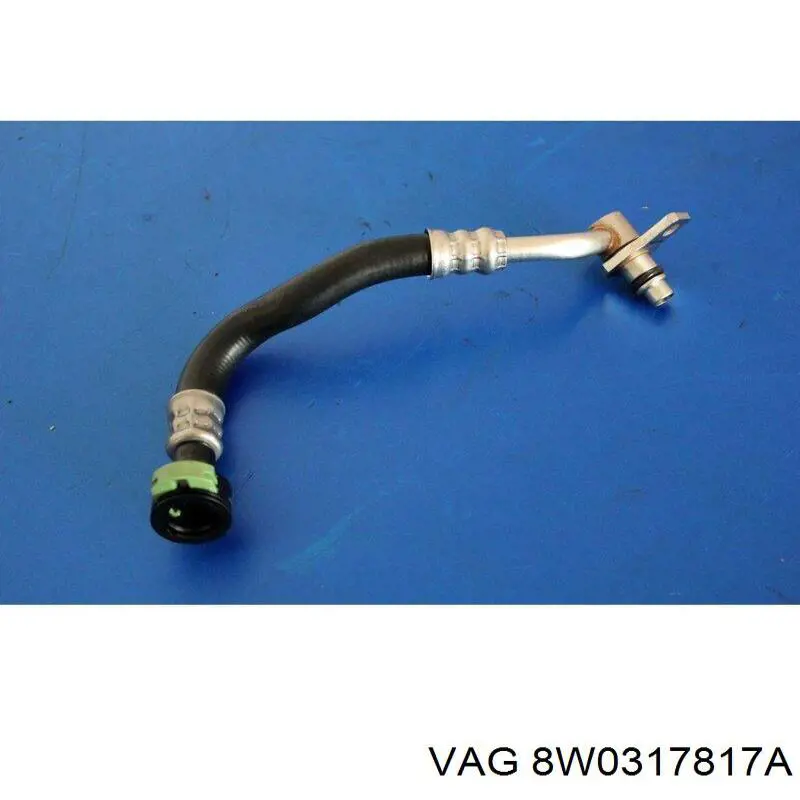 8W0317817A VAG Трубка масляного радіатора АКПП, верхня