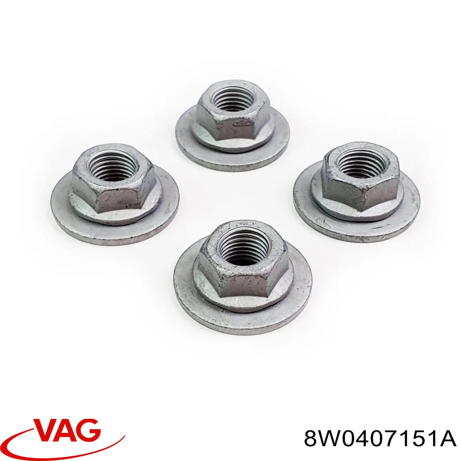 Купити 8W0407151A VAG Лівий важіль передній нижній підвіски