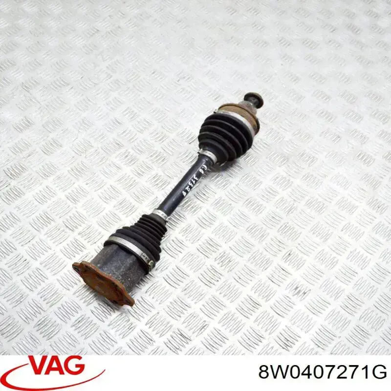 Купити 8W0407271G VAG Вісь передня в зборі