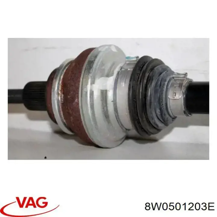 Піввісь задня, ліва VAG 8W0501203E ціна, від 123.37 USD