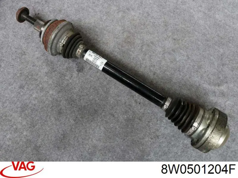 8W0501204F VAG Піввісь задня, права