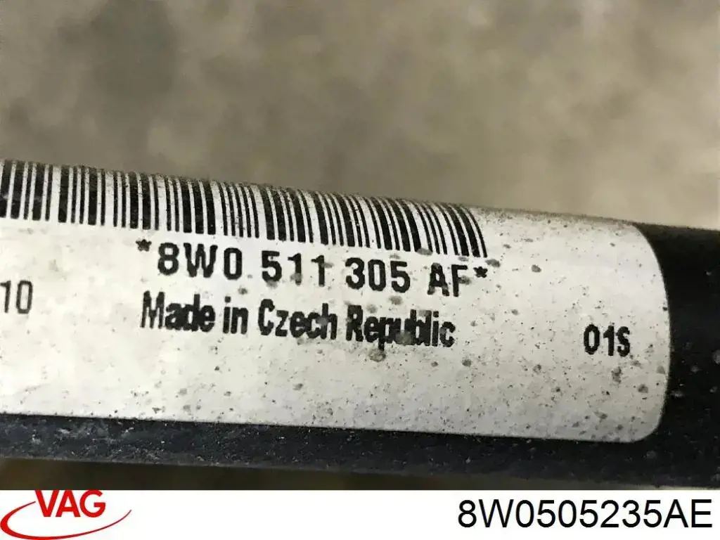 Балка задньої підвіски поперечна VAG 8W0505235AE ціна, від 45.99 USD